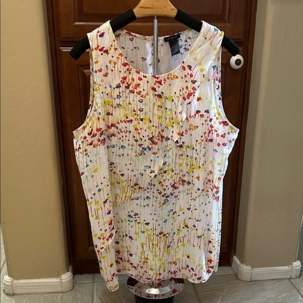Ann Taylor Multicolor Sleeveless Blouse